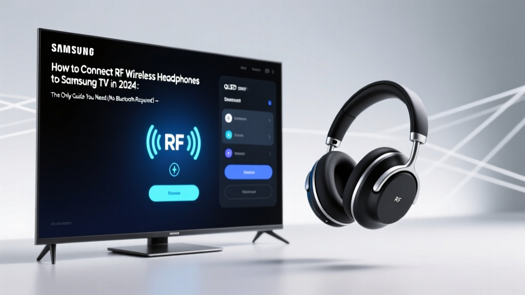 RF Wireless Headphones to Samsung TV (2026)