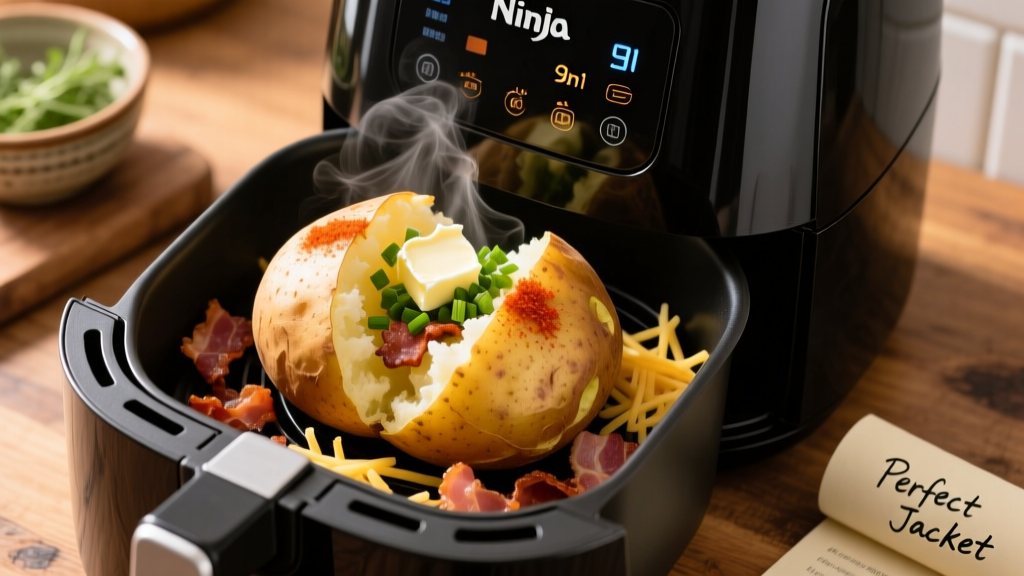 Perfect Jacket Potato in Ninja 9-in-1 Air Fryer
