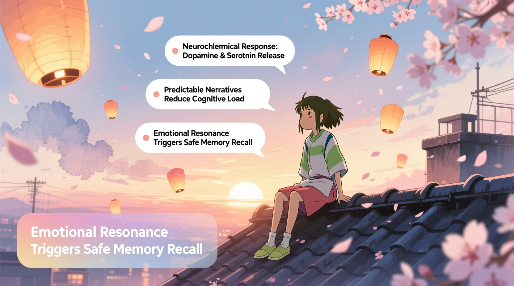 why does rewatching comfort anime reduce anxiety science behind it