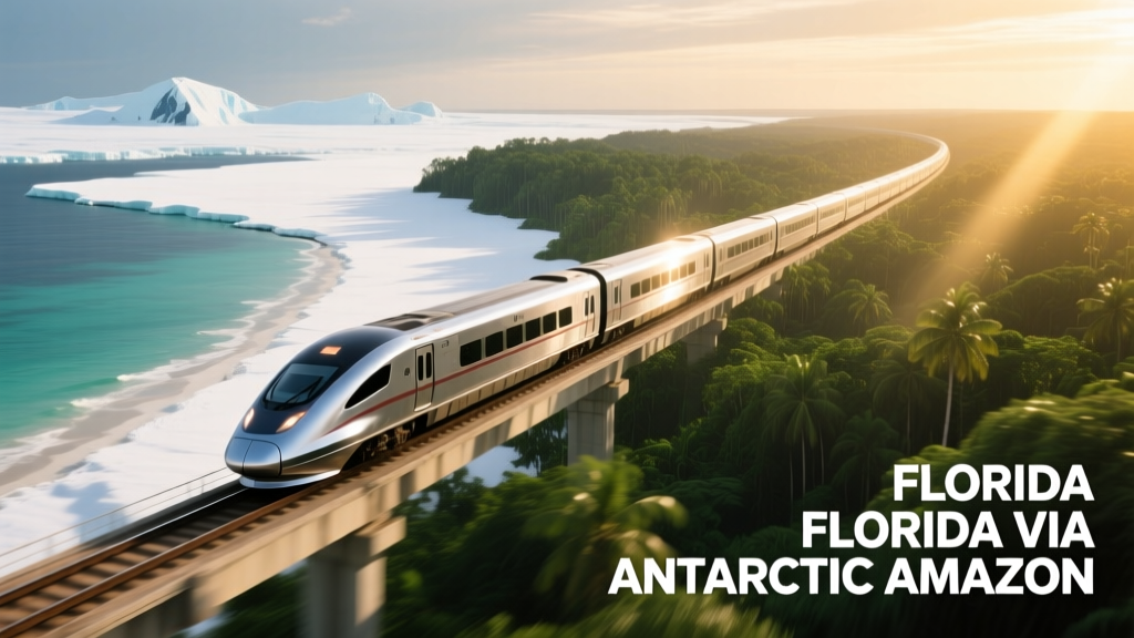 Florida to Florida via Antarctic and Amazon: A Multi-Modal Logistics Feasibility Study