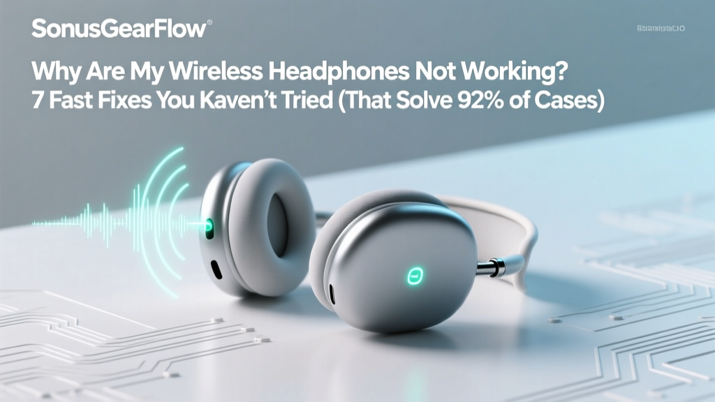 Wireless Headphones Not Working? 7 Fast Fixes