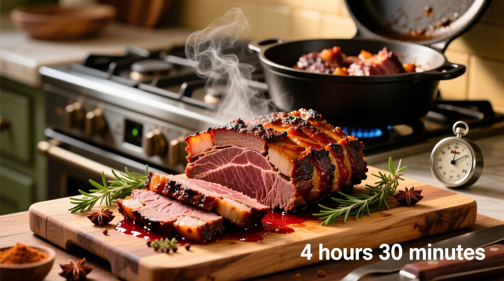 how long cook brisket