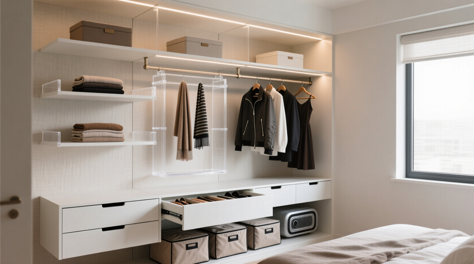 smart closet storage ideas