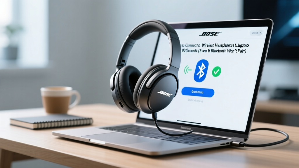 Bose Wireless Headphones to Laptop: Fix Pairing (2026)