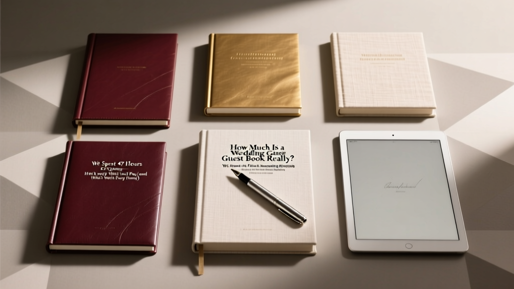 Wedding Guest Book Prices: What You’ll Pay in 2026