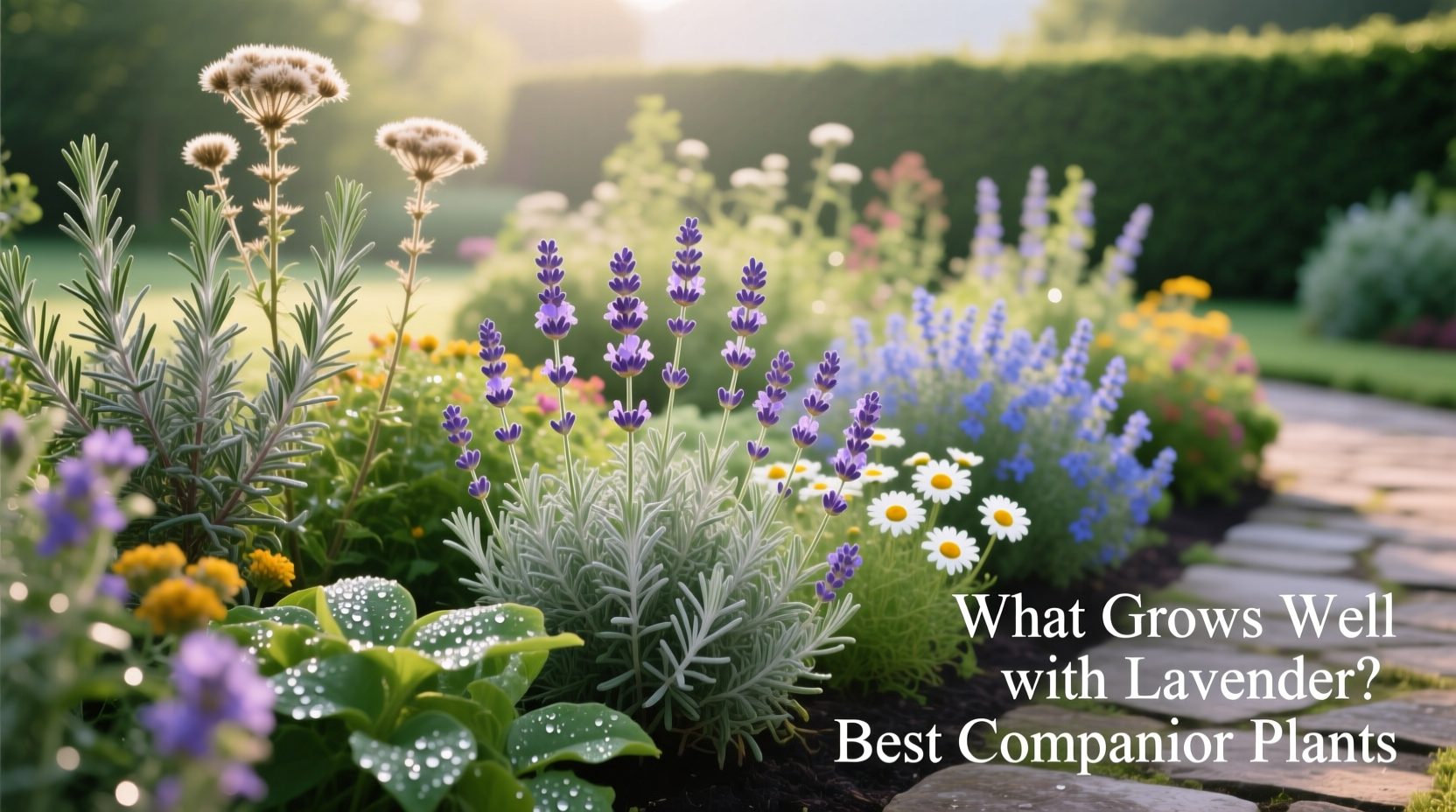 12 Best Lavender Companion Plants | TheHomeSprouts