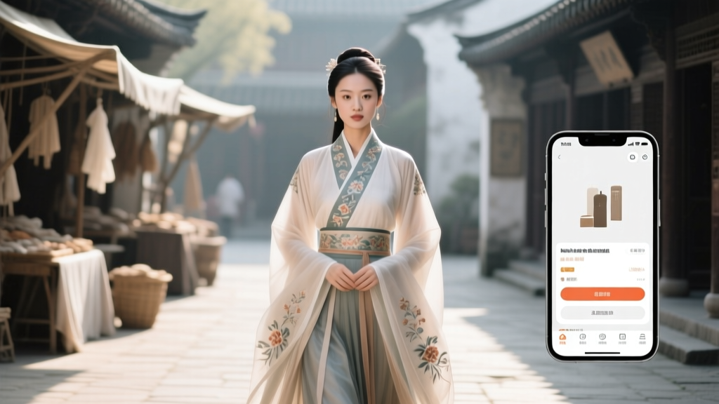 From Silk Markets to Screens: The Evolution of Buying Hanfu