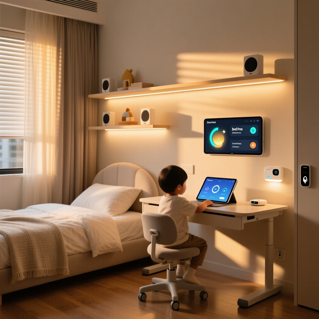 Smart Kids Bedroom: Routines, Screen Time & Safety Controls Guide