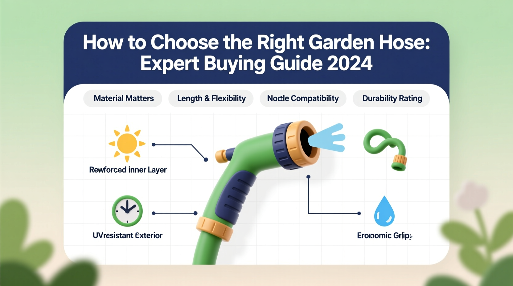 How to choose the right garden hose length: a simple framework