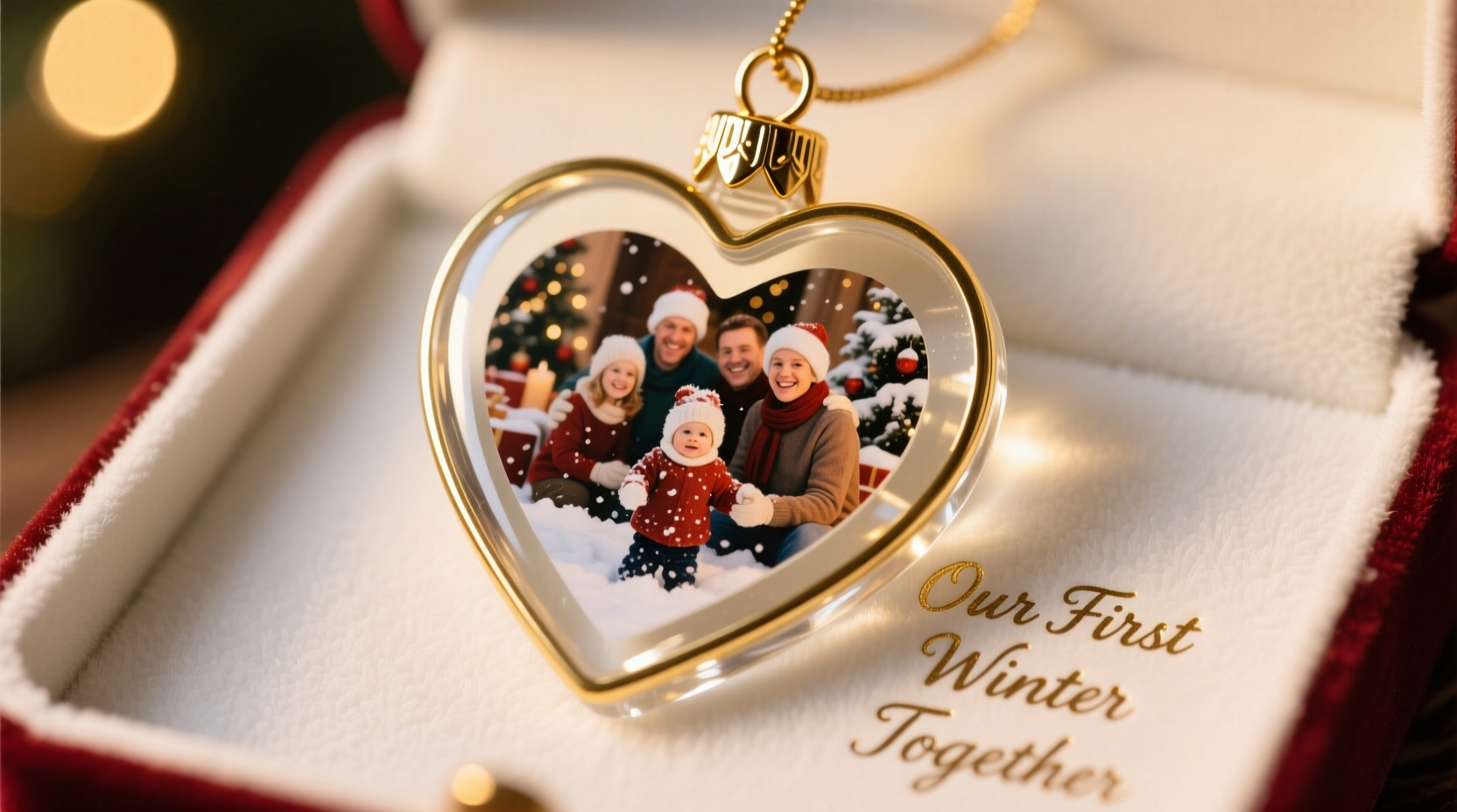 how to create a personalized christmas ornament using smartphone photos and epoxy resin