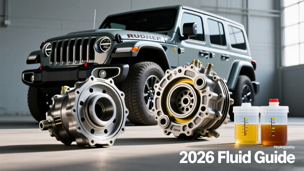 Jeep Wrangler Rubicon Locking Differentials Front Rear: 2026 Fluid Guide