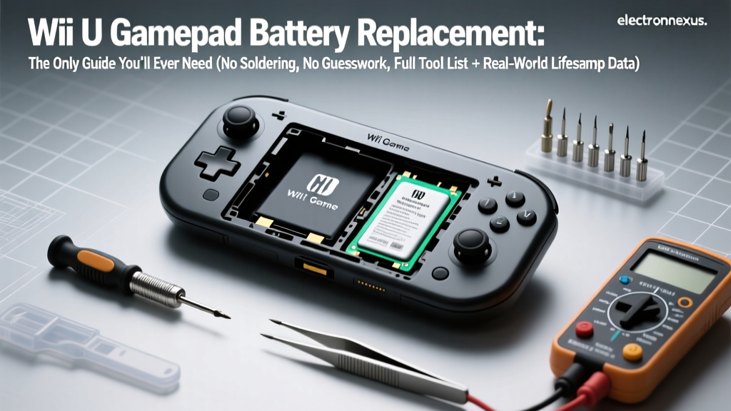 Wii U Gamepad Battery Replacement: The Only Guide You’ll Ever Need (No Soldering, No Guesswork, Full Tool List + Real-World Lifespan Data)