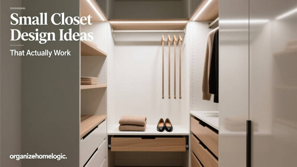Small Closet Design Ideas That Actually Work