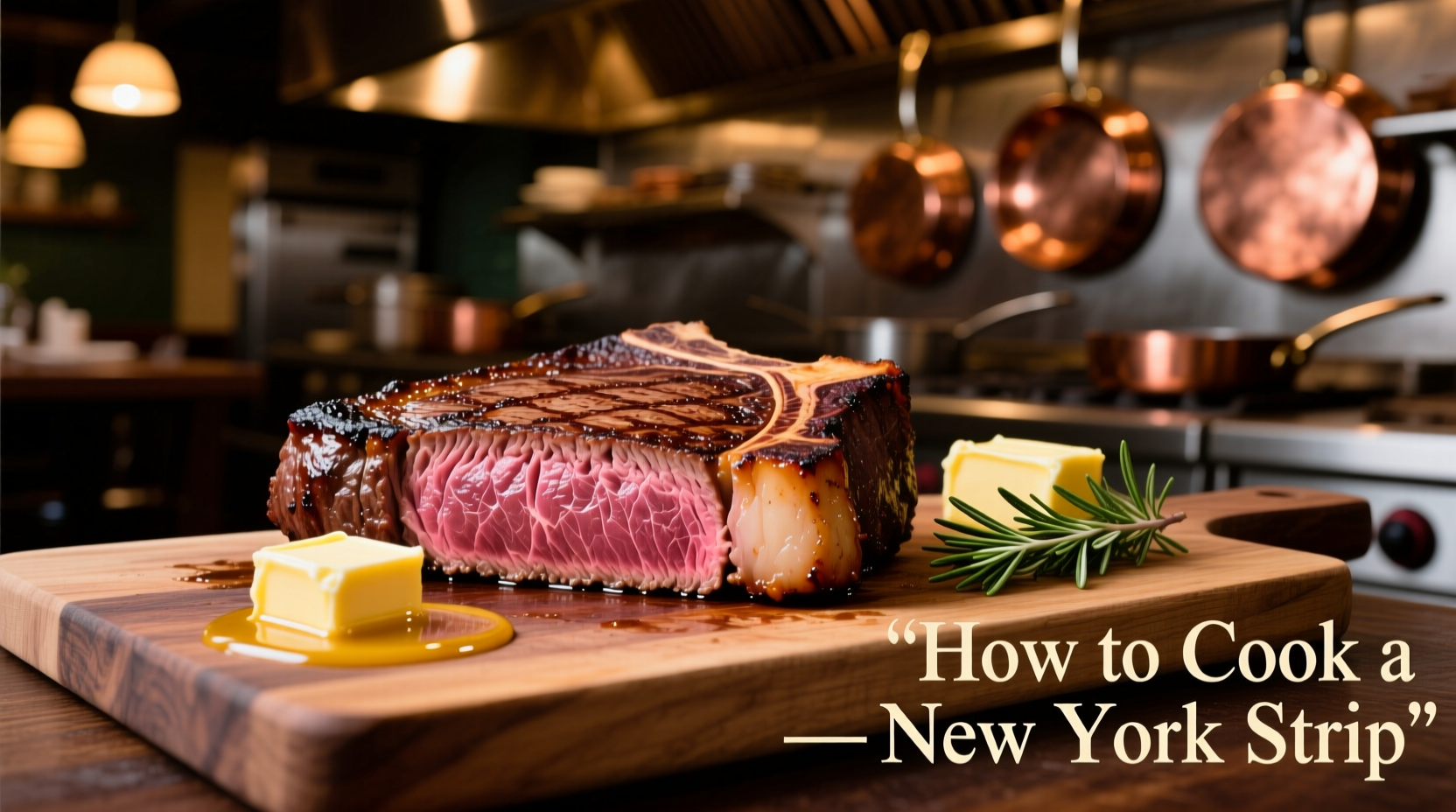 how to cook a new york strip