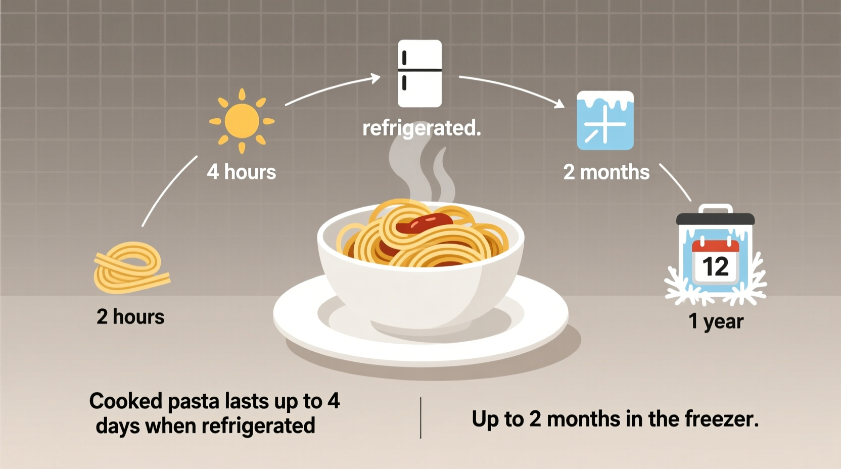 How Long Is Cooked Pasta Good For: Safety Guidelines