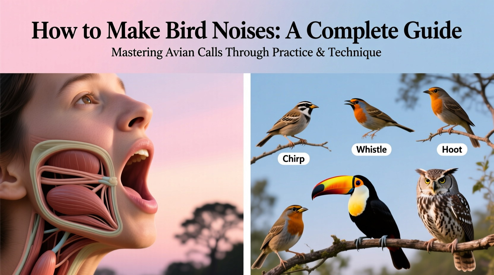 How to Make Bird Noises: A Complete Guide
