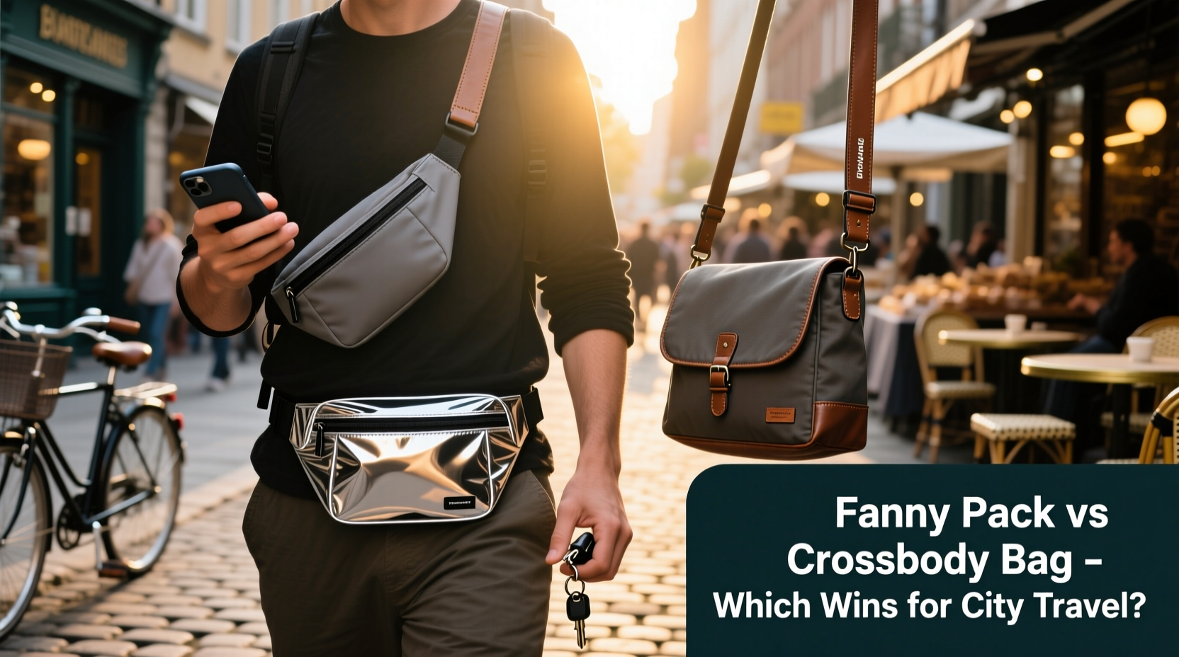fanny pack vs crossbody bag which works better for city travel
