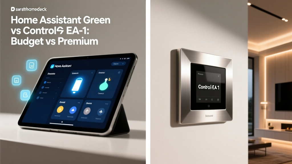 Home Assistant Green vs Control4 EA-1: Budget vs Premium