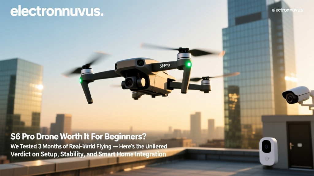 S6 Pro Drone Worth It For Beginners? We Tested 3 Months of Real-World Flying — Here’s the Unfiltered Verdict on Setup, Stability, and Smart Home Integration
