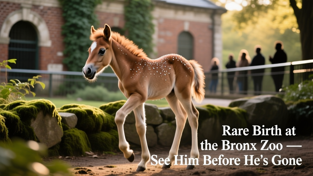 A Rare ‘Extinct’ Horse Was Just Born at the Bronx Zoo—But Visitors Must Hurry to See Him