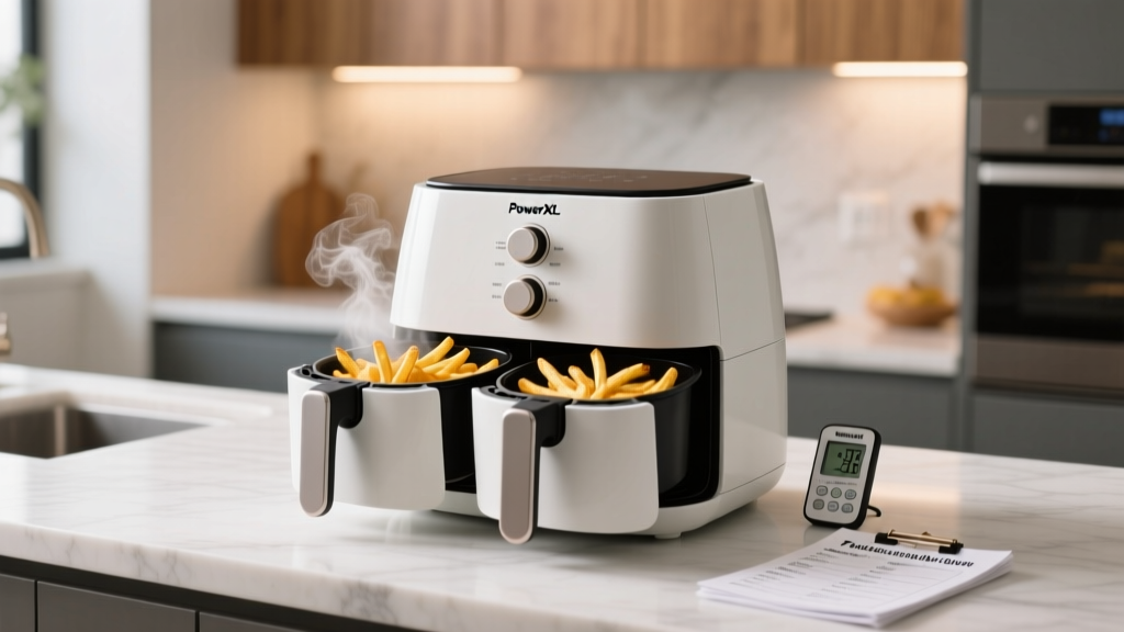 PowerXL 10 Qt Dual Basket Air Fryer Troubleshooting Guide