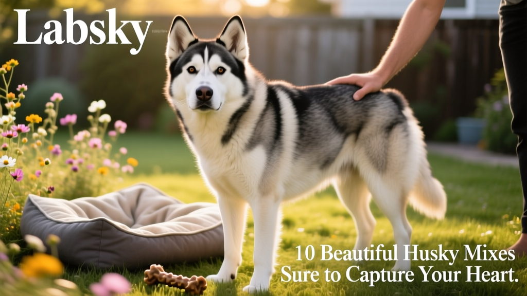 Labsky with Labrador build and Husky markings