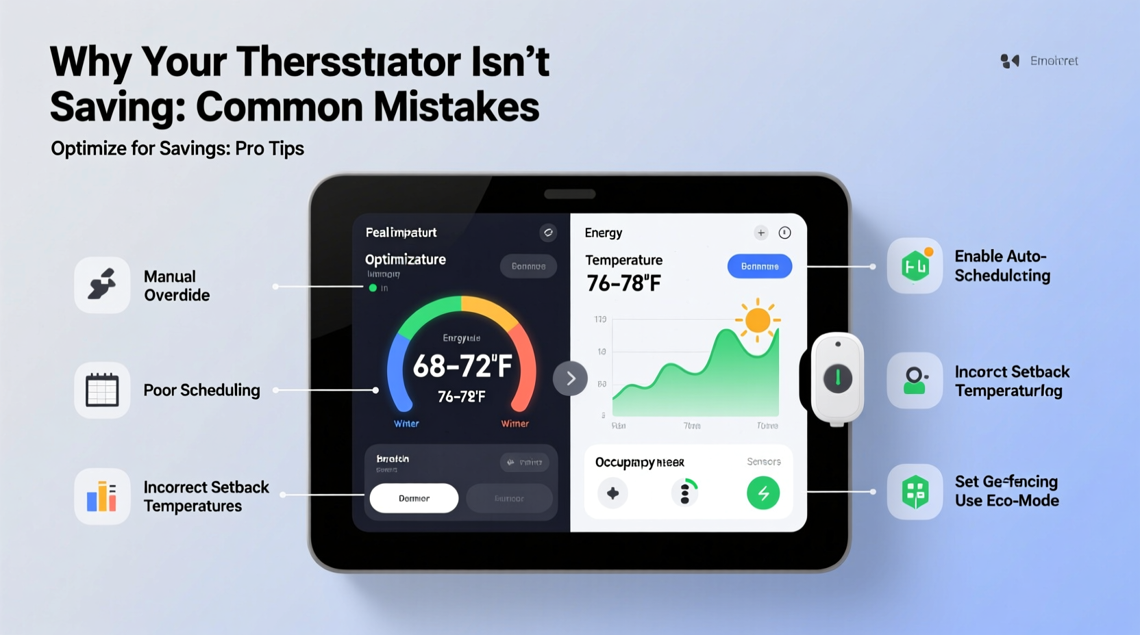 why is my smart thermostat not lowering bills and how to optimize settings