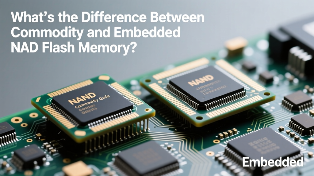 What’s the Difference Between Commodity and Embedded NAND Flash Memory?