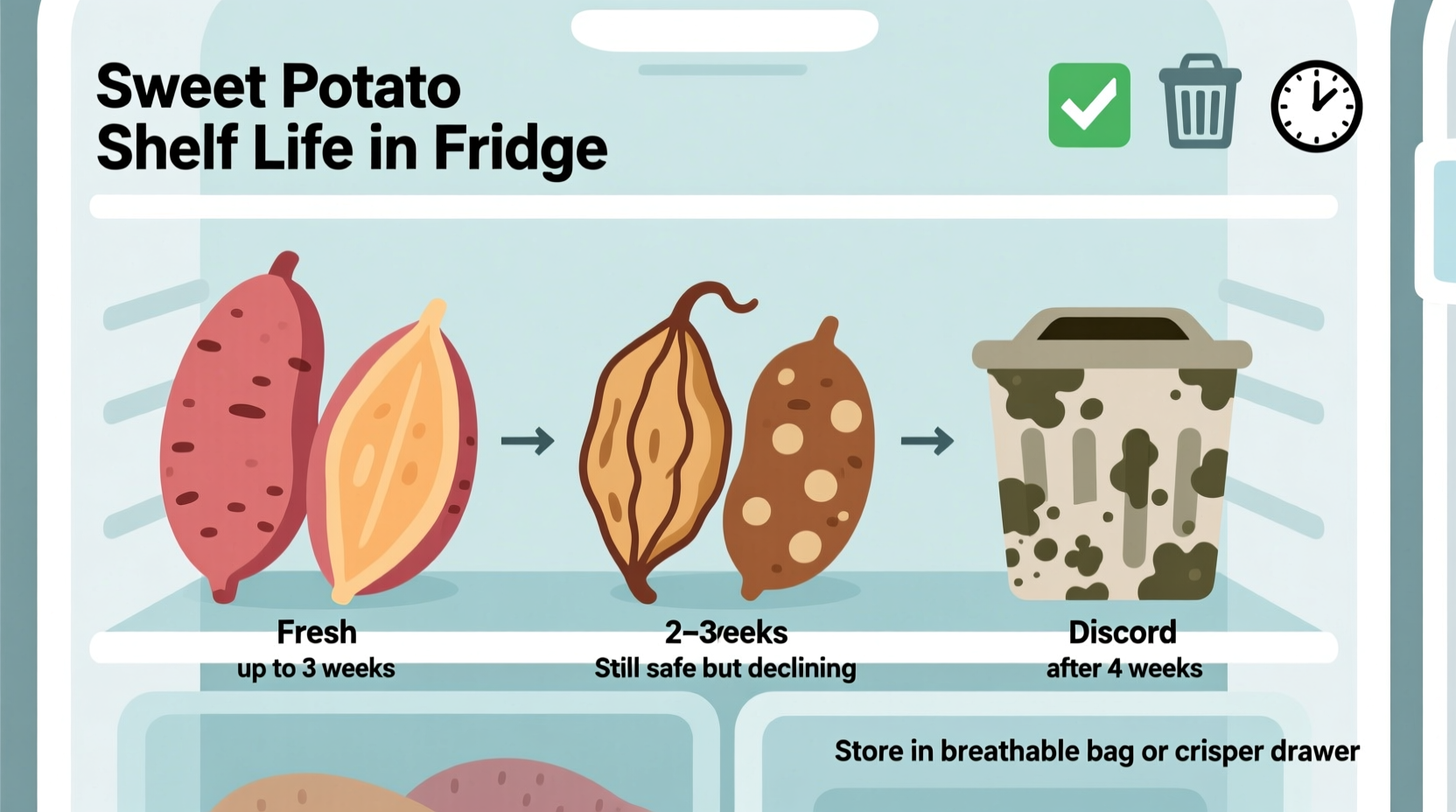 Sweet Potato Fridge Life: 3-5 Weeks With Proper Storage