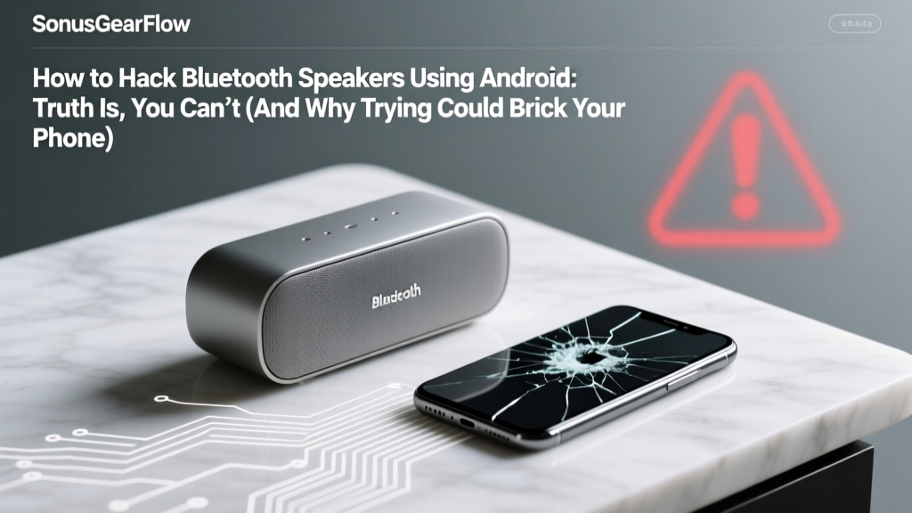 Bluetooth Speaker Hacking on Android: Truth & Fixes