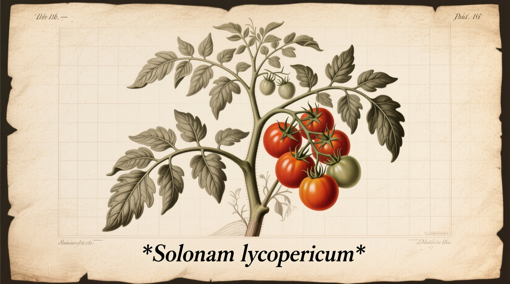 Scientific Name for Tomato Plants: Solanum lycopersicum