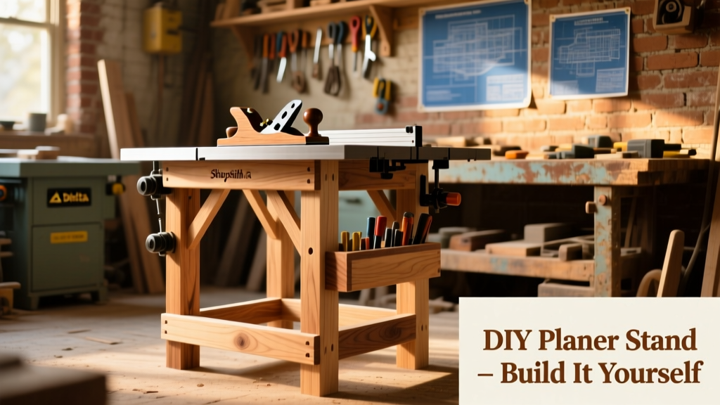 DIY Planer Stand for Shopsmith or Delta 22-580