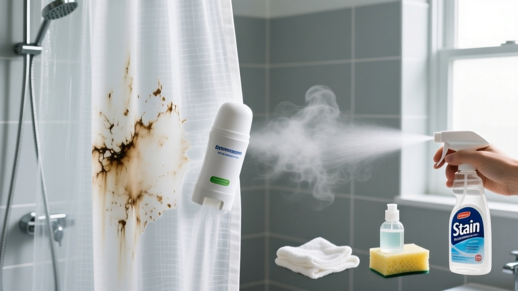 Proven: How to Get Deodorant Out of Shower Curtain