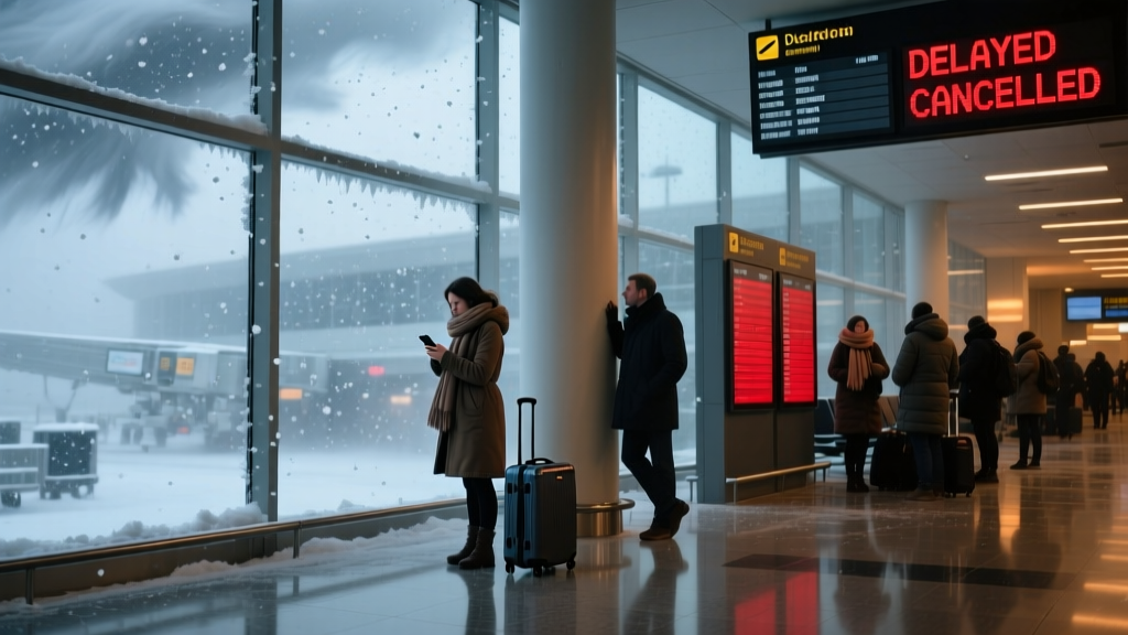 Yet Another Winter Storm Causes More Flight Cancellations and Delays: A Ground-Level Look at the Cascading Disruptions Across U.S. Aviation