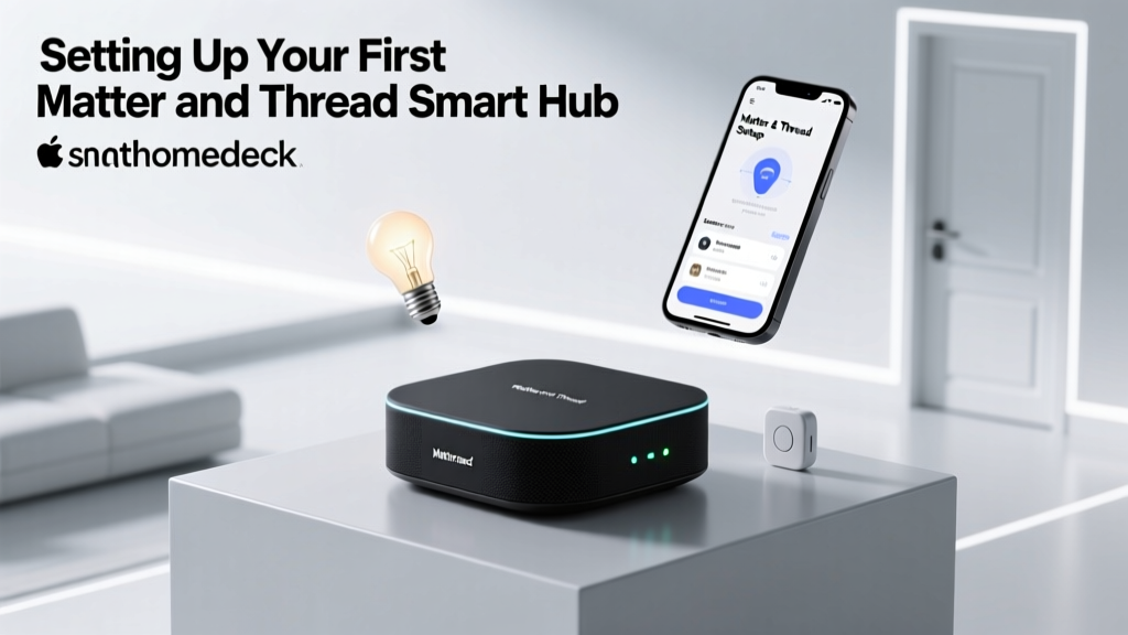 Setting Up Your First Matter and Thread Smart Hub