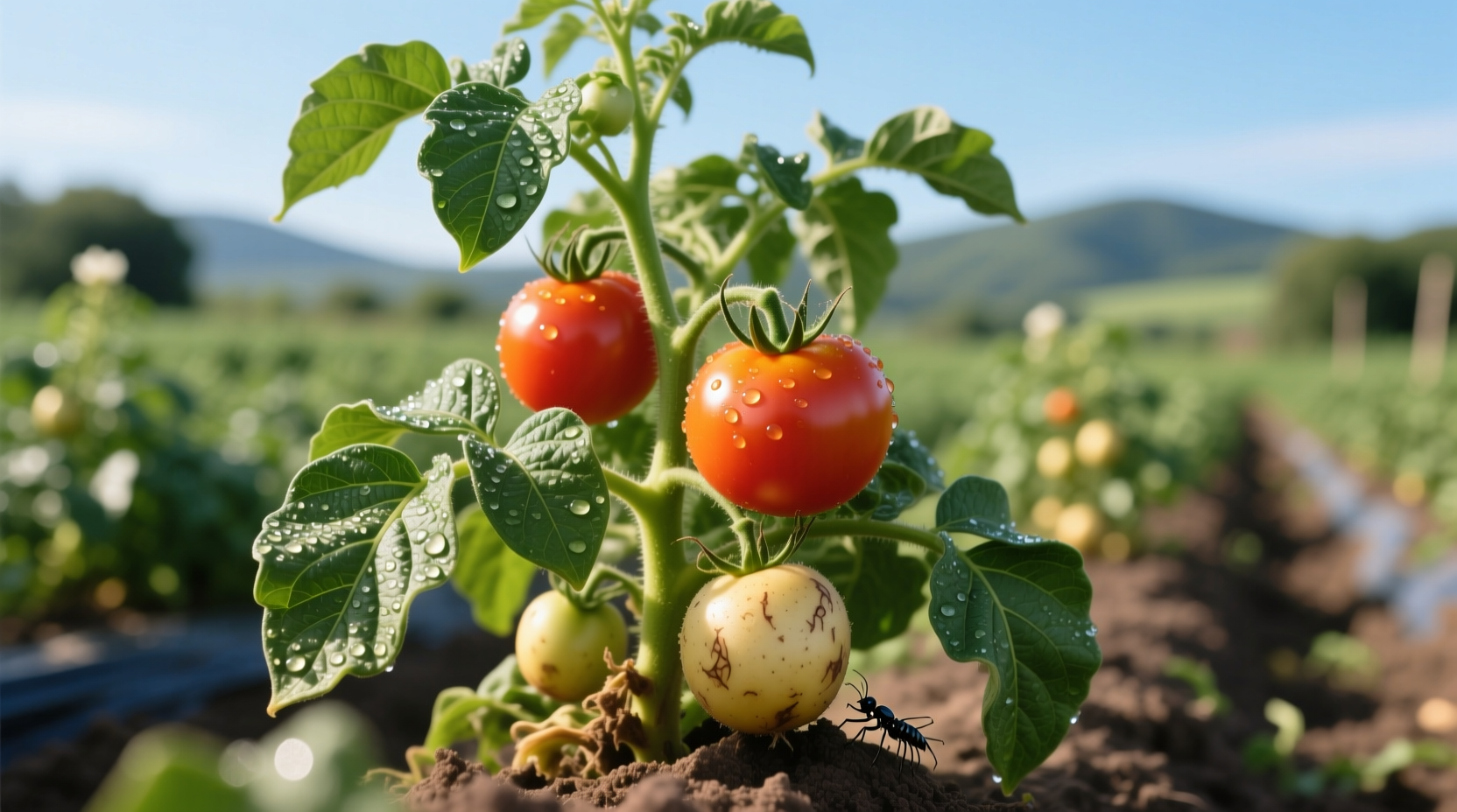 Potato Plants Don't Produce Fruits: Understanding Berries vs Tubers