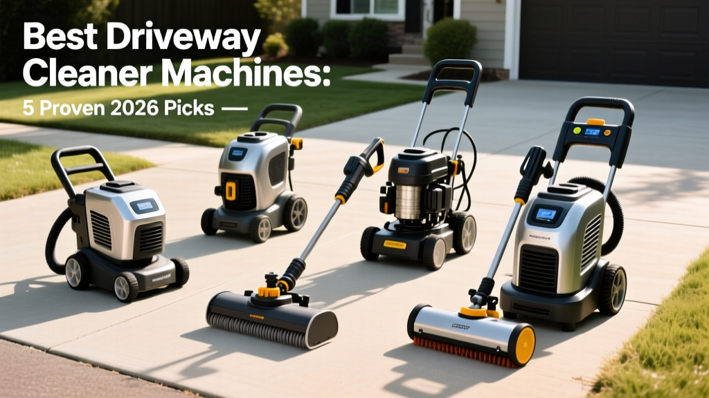 Best Driveway Cleaner Machines: 5 Proven 2026 Picks