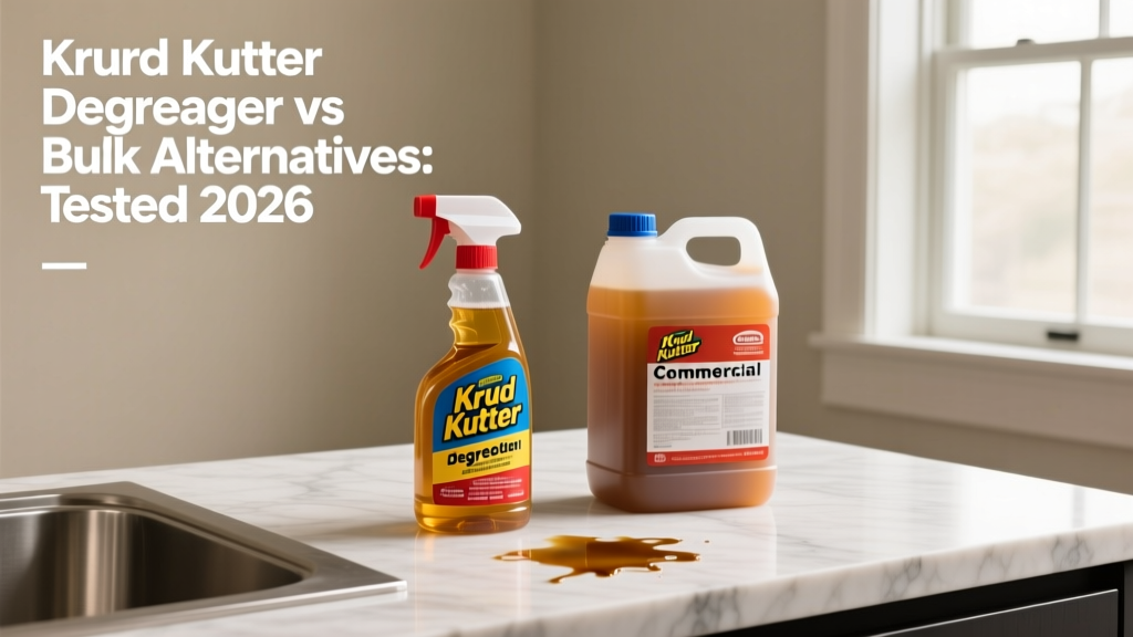 Krud Kutter Degreaser vs Bulk Alternatives: Tested 2026