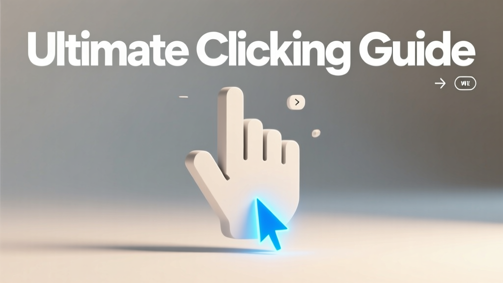 The Ultimate Clicking Guide: Science, Ergonomics, and Real-World Performance for Power Users