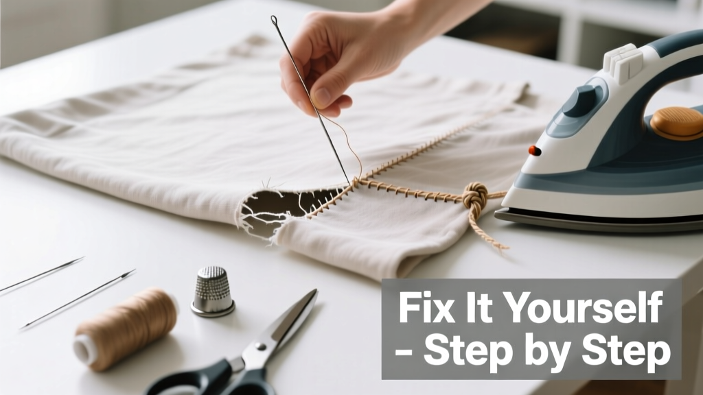 How to Fix a Torn Seam on Clothing or Upholstery