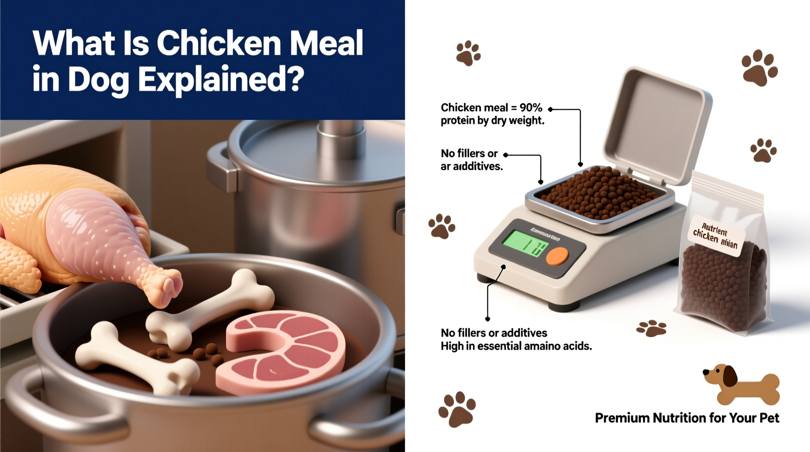 Chicken Meal in Dog Food: What Pet Owners Must Know