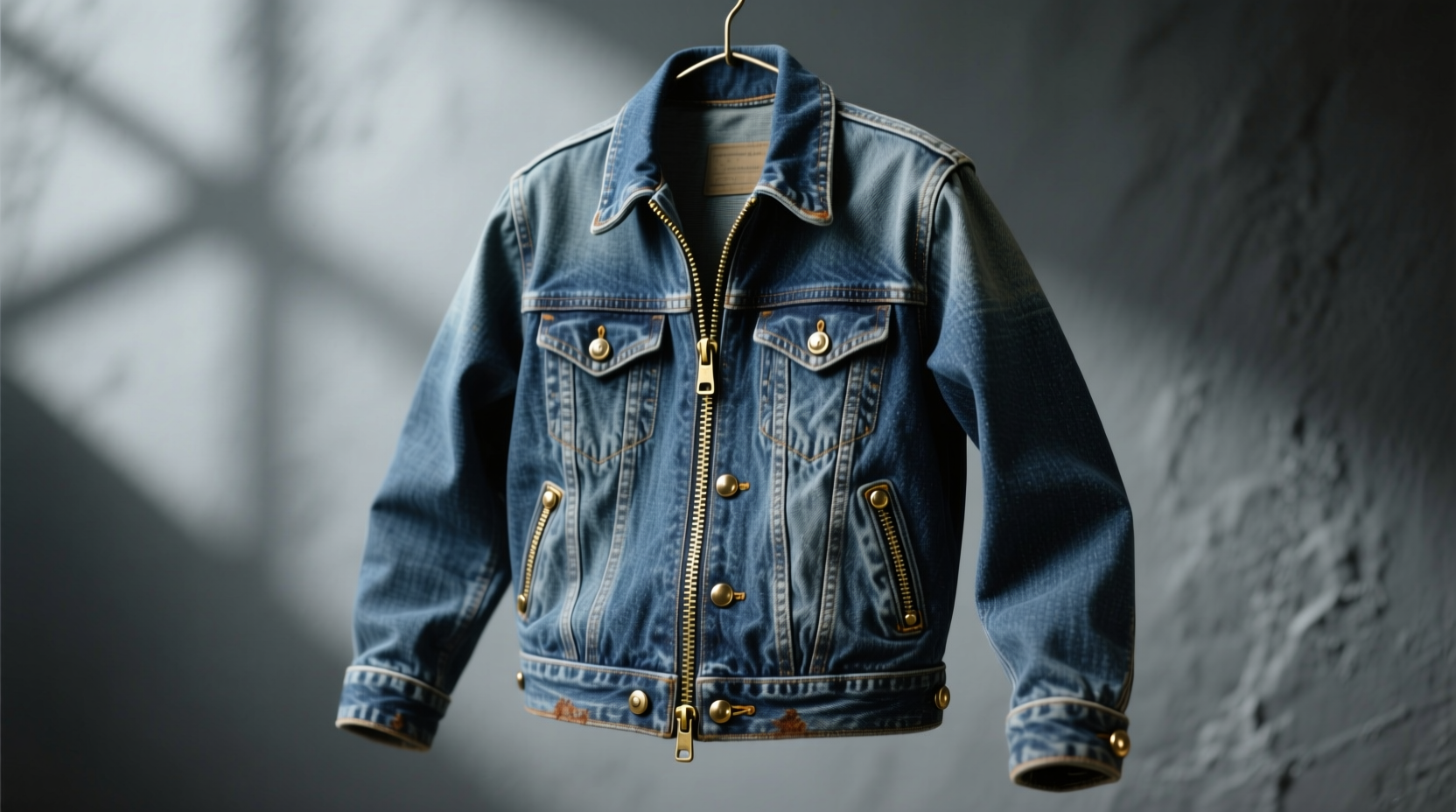 clean vintage denim jackets without rusting
