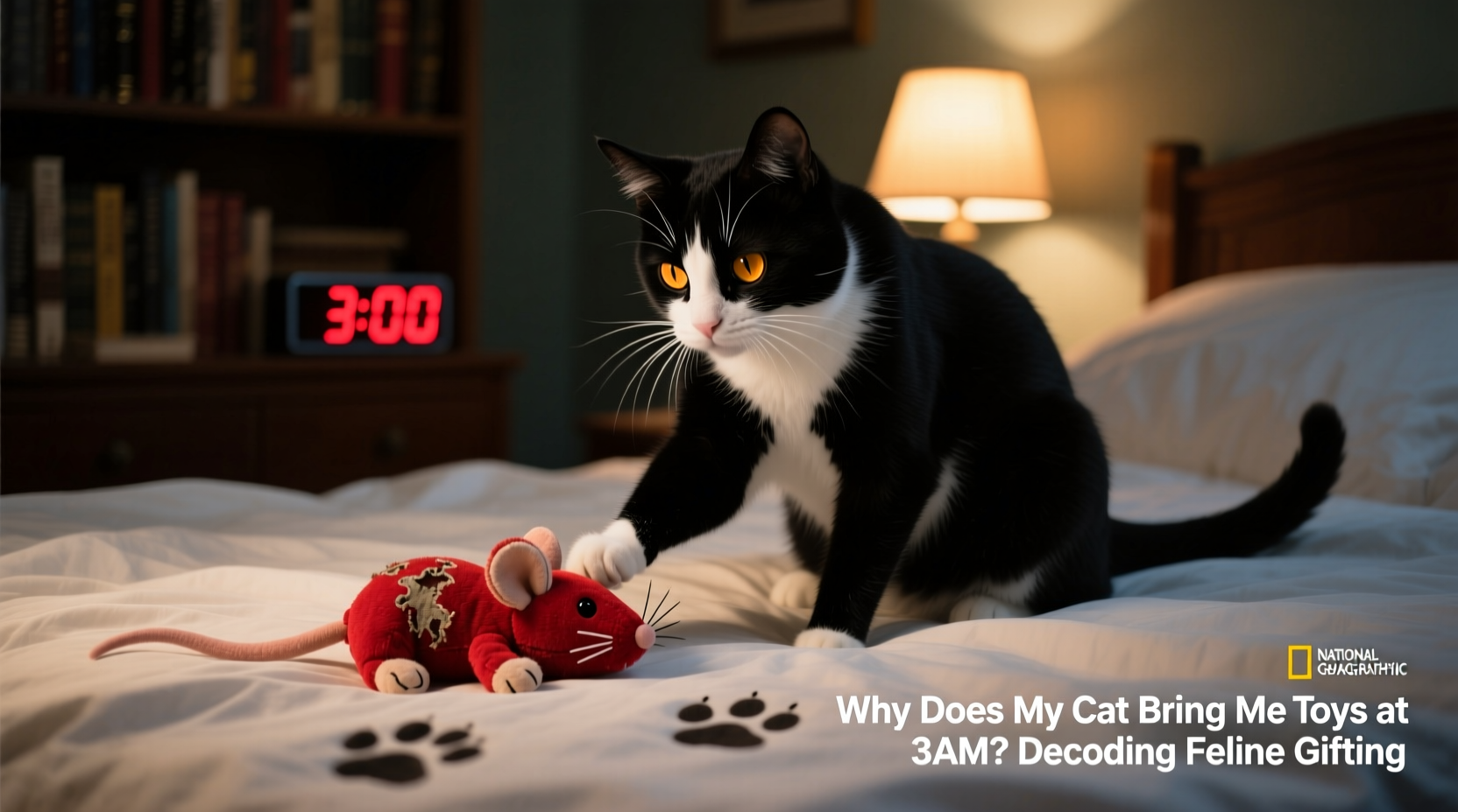 why does my cat bring me toys at 3am decoding feline gifting