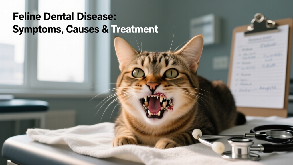 What Is Dental Disease in Cats? Learn the Symptoms, Causes, and Treatment