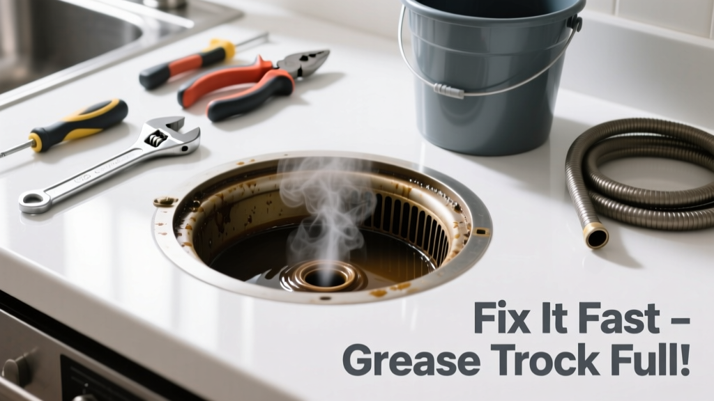 Grease Trap Full Making Unusual Noise: Fix It Fast