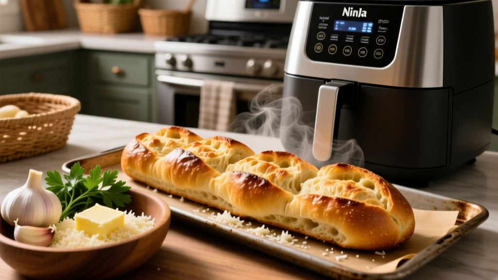 Perfect Ninja Foodi Garlic Bread: Crispy & Golden