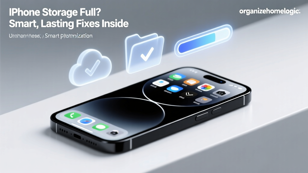 iPhone Storage Full? Smart, Lasting Fixes Inside
