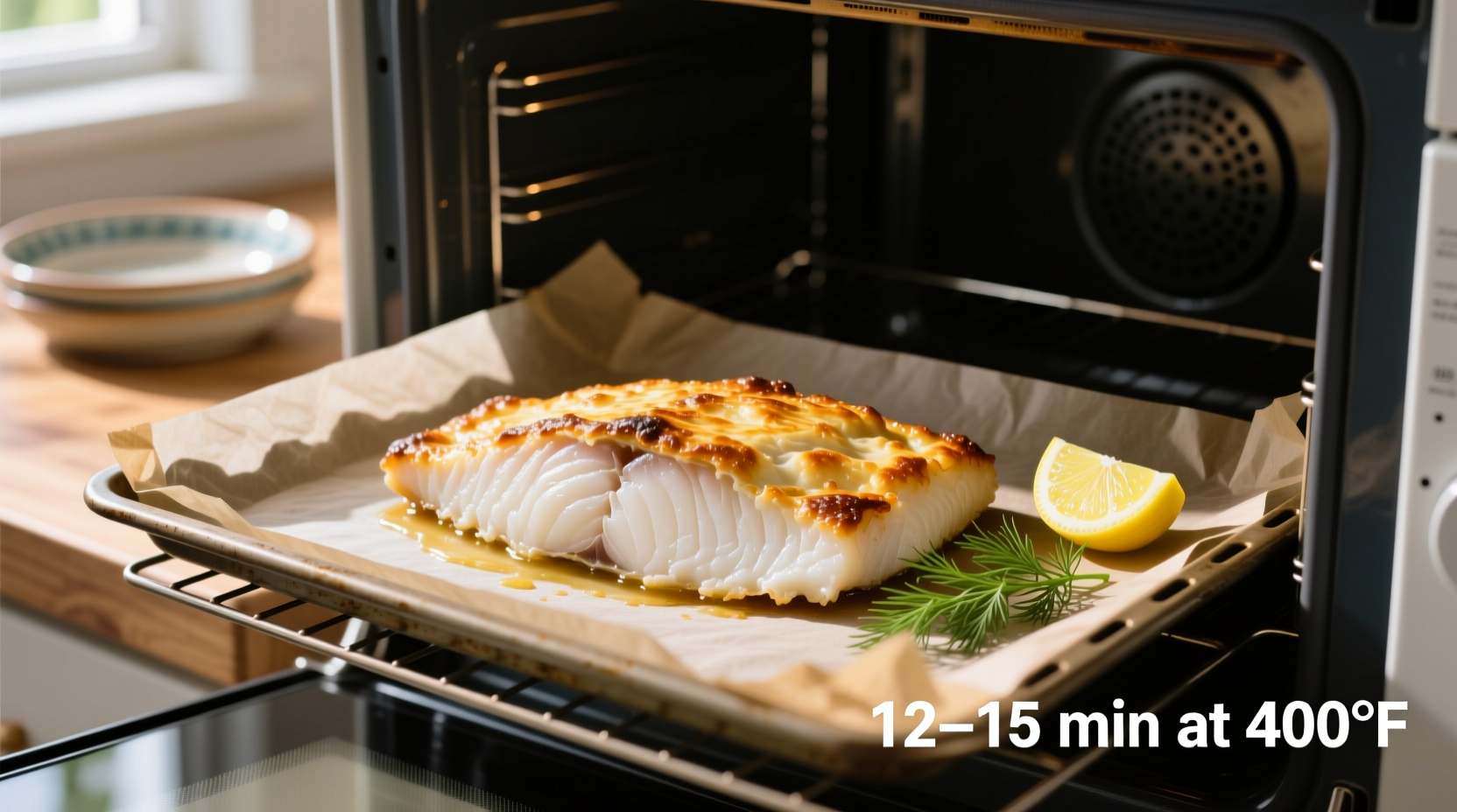 how long to cook halibut in oven