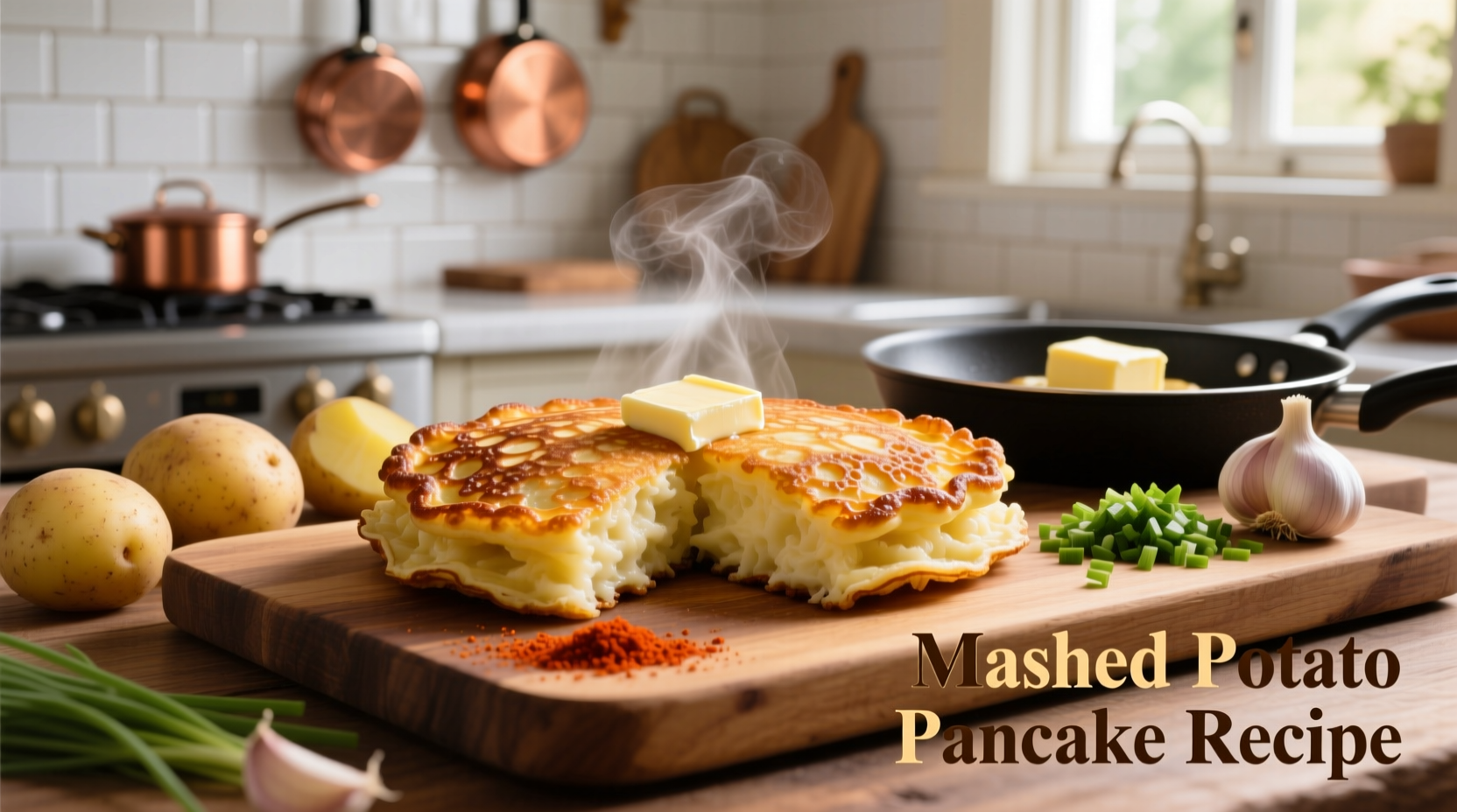 Crispy Mashed Potato Pancakes Recipe in 30 Minutes