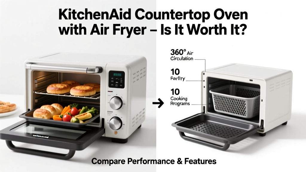 KitchenAid Countertop Oven with Air Fryer: Worth It?